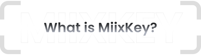 MiixKey aluminum shell and brass power button